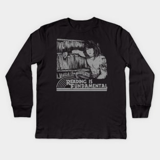 "THE BOOK COLLECTION" Kids Long Sleeve T-Shirt